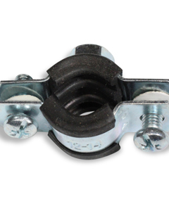 Rohrschelle DIN4109 12-15mm mit Gewindemuffe M8